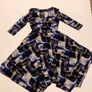 Vera wang midi dress